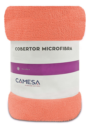 Manta Cobertor Solteiro 150x220cm Microfibra Soft Macia