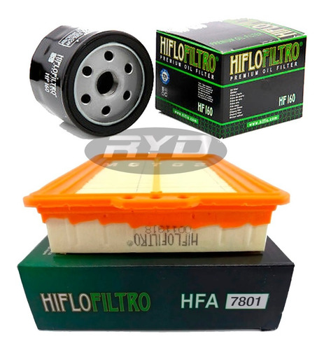 Kit Filtros Bmw F 750 Gs F 850 Gs Hiflofiltro Ryd Motos