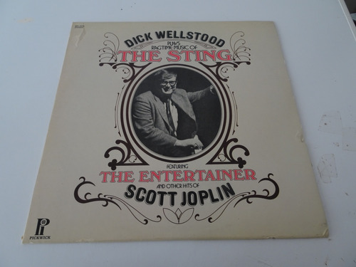 Dick Wellstood - Plays Music Of The Sting - Vinilo Usa Jazz