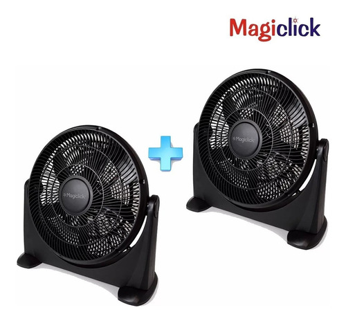 2 Ventilador Turbo Semi Industrial 20 Magiclick Potenciado