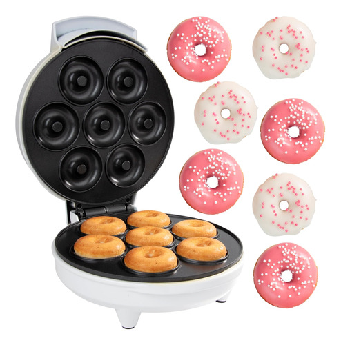 Cucinapro Mini Donut Maker - Superficie Antiadherente Eléctr
