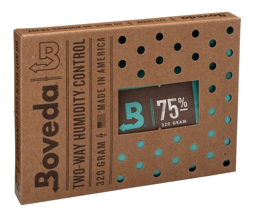Boveda 75% - 320g C/6un Umidificador Charutos