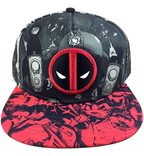 Marvel Deadpool 2 Tone Sublimated Snapback