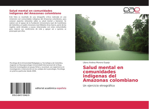 Libro:salud Mental En Comunidades Indígenas Del Amazonas Col