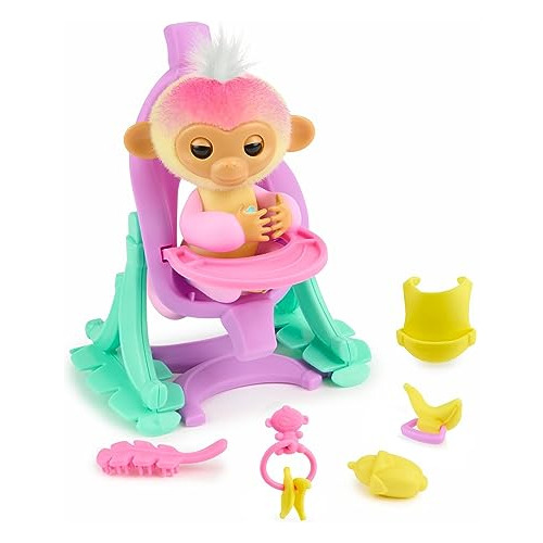 Set De Juego De Guardería Interactivo Bebés Monito Po...