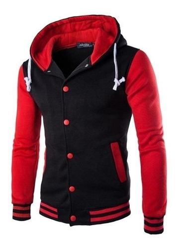 Chaqueta Universitaria Para Hombre Otoño Invierno Sudaderas