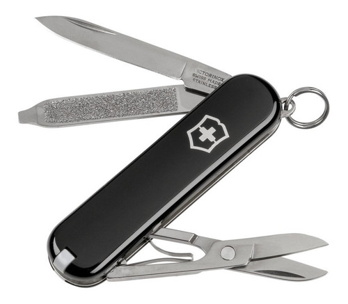 Navajas Victorinox Classic Black. 7/servi. Por Banimported