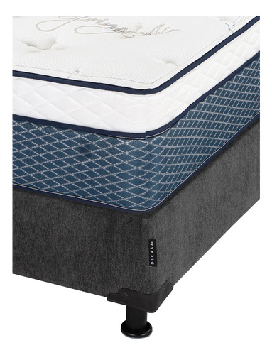 Colchon Queen Size Spring Air Cantabria+box+cloud+softy