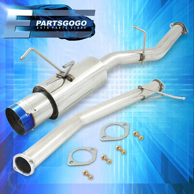 For 89-94 Nissan S13 240sx Jdm Stainless Catback Exhaust Aac