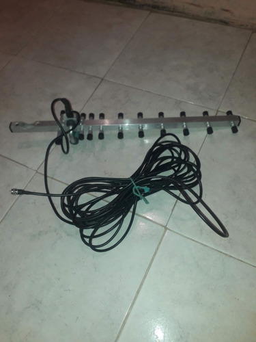 Antena Yagi 13 Db 3g 4g Con 10 M De Cable