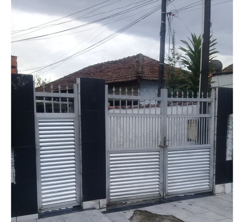 Vendo Casa Em Santos Com Edícula Nos Fundos Em Terreno 10x25
