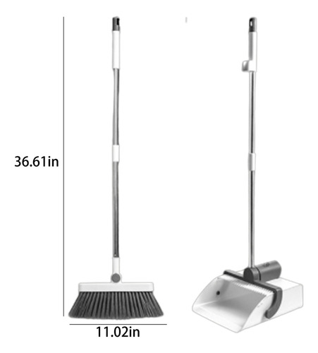 Juego De Escobas Y Recogedor De Alta Calidad Para Interiores