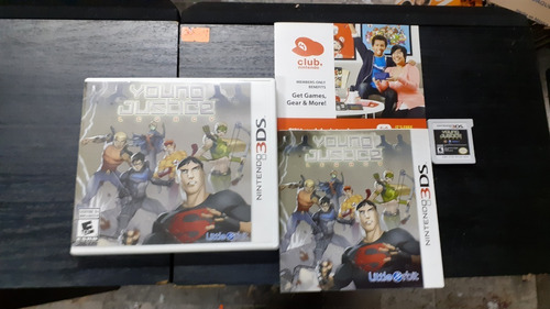 Young Justice League Completo Para Nintendo 3ds, Funcionando