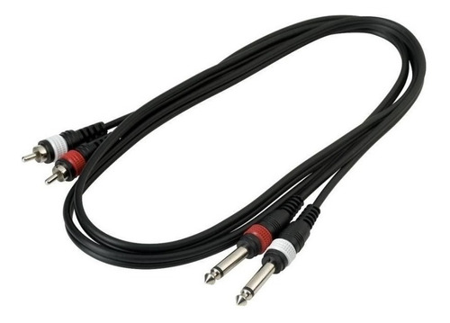 Warwick Rcl20932 D4 Cable 1,5 M 2 Plug Mono 2 Rca 