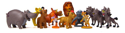 Bonecos Rei Leão Simba Timão Pumba 12 Miniaturas 3,30 A 4,10