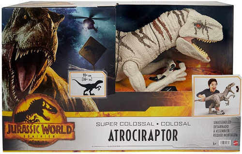Jurassic World Dominion Figura Atrociraptor Colossal 2022