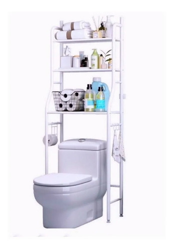 Mueble Organizador Baño Rack Estante Sanitario Toallero