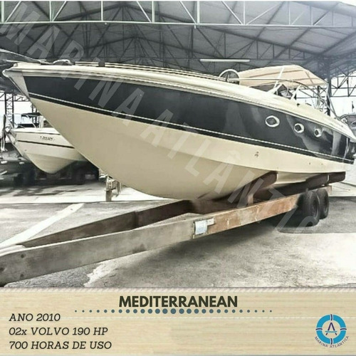 Imagem 1 de 7 de Lancha Mediterranean 35 02x Volvo D3 Ano 2010.excelente Nova