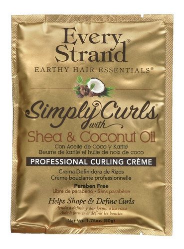 Kit 5 Cremas Definidora Rizos Every Strand Karité Y Coco 50g