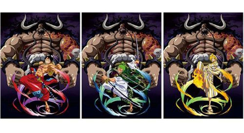 Cuadro 3d Lenticular Kaido One Piece Gamer