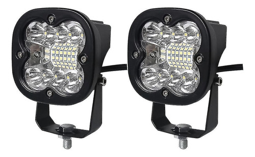 X2 Neblinero Led Destellante 12v-24v Foco Auxiliar 