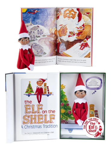 Tradición Navideña The Elf On The Shelf Boy Scout Con Color