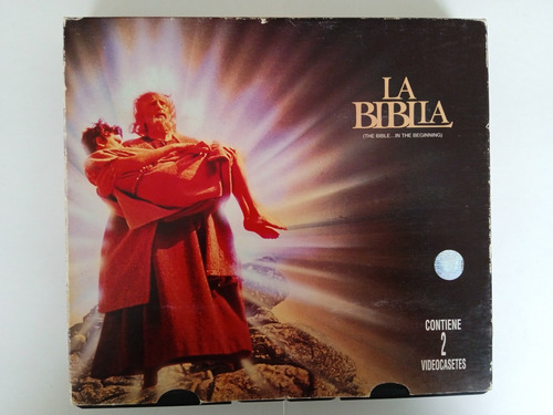 2 Películas Vhs. La Biblia.