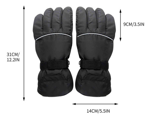 Guantes Térmicos J Electric, Guantes Térmicos Para Esquí, Ci