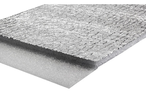 Imagen 4 de 5 de Membrana Aislante Isolant Rufi 10 Mm Doble Aluminio X 20 M2