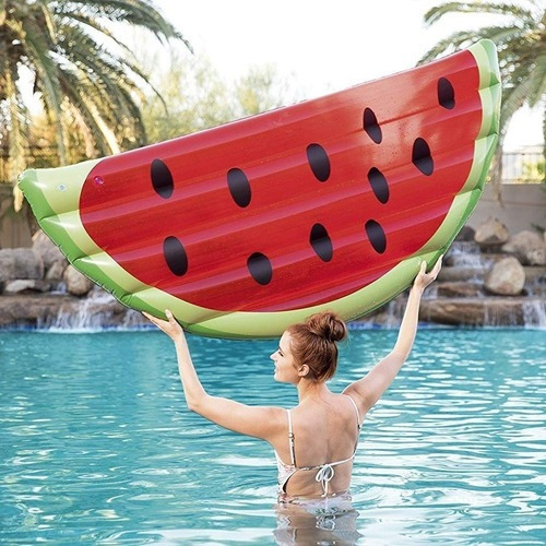 Imagen 2 de 6 de Colchoneta Inflable Ananá O Sandia 43159 Original Bestway