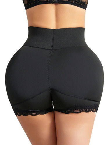 Panty Licra Relleno Faja Aumento Caderas Push Up Pompas