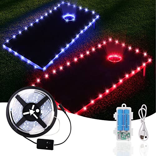 Luces Cornhole Para Agujero Y Tablero Luz De Borde De T...