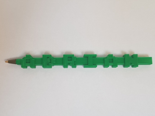 11 Biromes Personalizadas Souvenir Nombre Plastico Niños 3d
