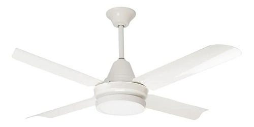 Ventilador De Techo Severbon Vta420 Blanco Led