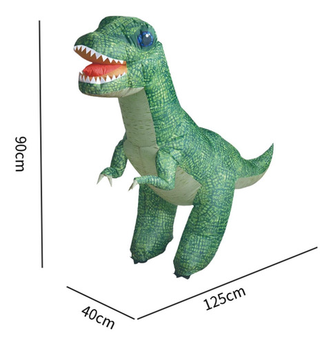Dinosaurio A Control Remoto, Dinosaurio 125x40x90cm