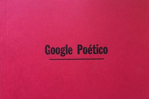 Google Poético - Aa. Vv
