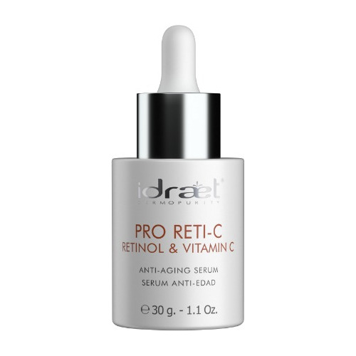Pro Reti C Serum Antiedad Con Retinol Y Vitamina C Idraet Momento de aplicación Noche Tipo de piel Todo tipo