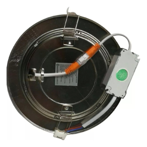 Luminaria P/bote Integral Ó Plafón Falso 12w Negro