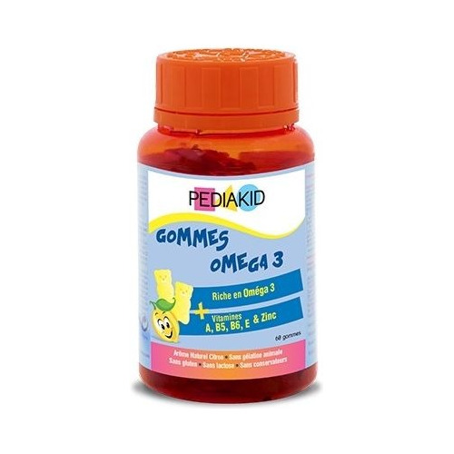 Omega 3 Fish Oil Kids Niños . Memoria Gomitas