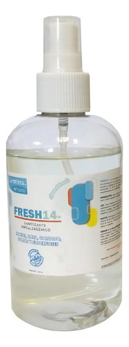 Desinfectante Sanitizante Antibacterial Fresh14+ 280ml Fragancia frescura