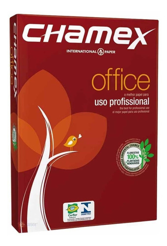 Papel Sulfite Carta Chamex Office 500 Folhas