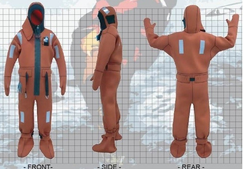 Traje Inmersión Dimarine Supervivencia De Neopreno