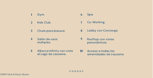 Imagen 11 de 21 de Departamento/proyecto En Venta Cancún Lausana Ma23-1233