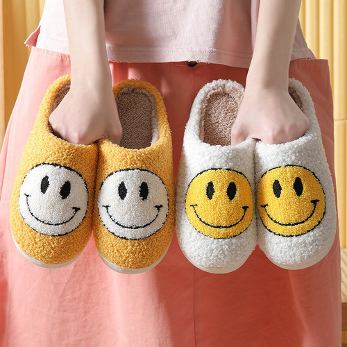 Pantufla Cálida Unisex Invierno De Algodón