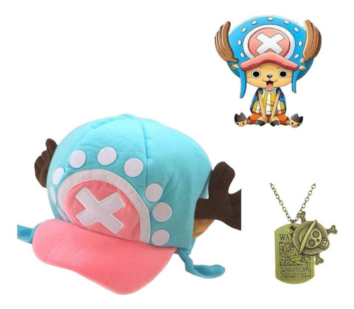 Sombrero Luffy One Piece + Collar De Regalo + Envío Gratis