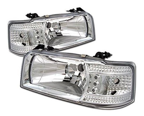 Faros Para Ford Bronco F150 F250 F350 F350 Led Cro  Fr6f