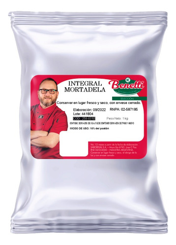 Condimento Integral De Mortadela X 1 Kg Benetti Mc
