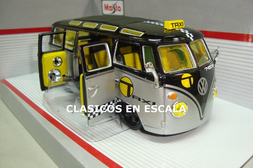 Volkswagen Van Zamba - Clasica Combi Tuning - Maisto 1/24