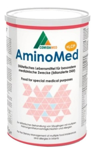 Leche de fórmula en polvo Dr. Schär Comidamed AminoMed en lata de 1 de 400g - 0  a 12 meses