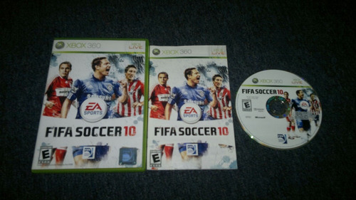 Fifa Soccer 10 Completo Para Xbox 360,excelente Titulo